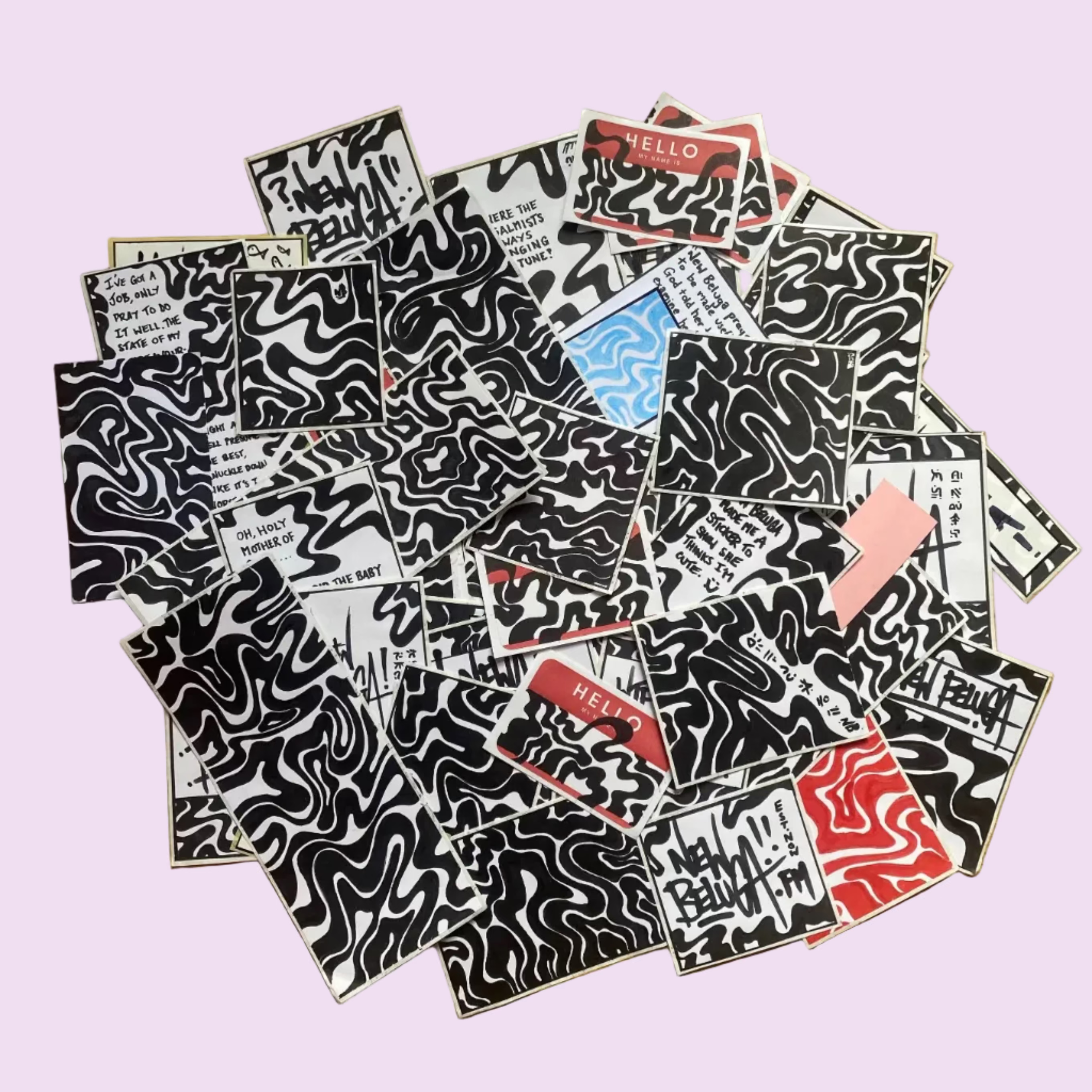 MIXED STICKER PACK <3